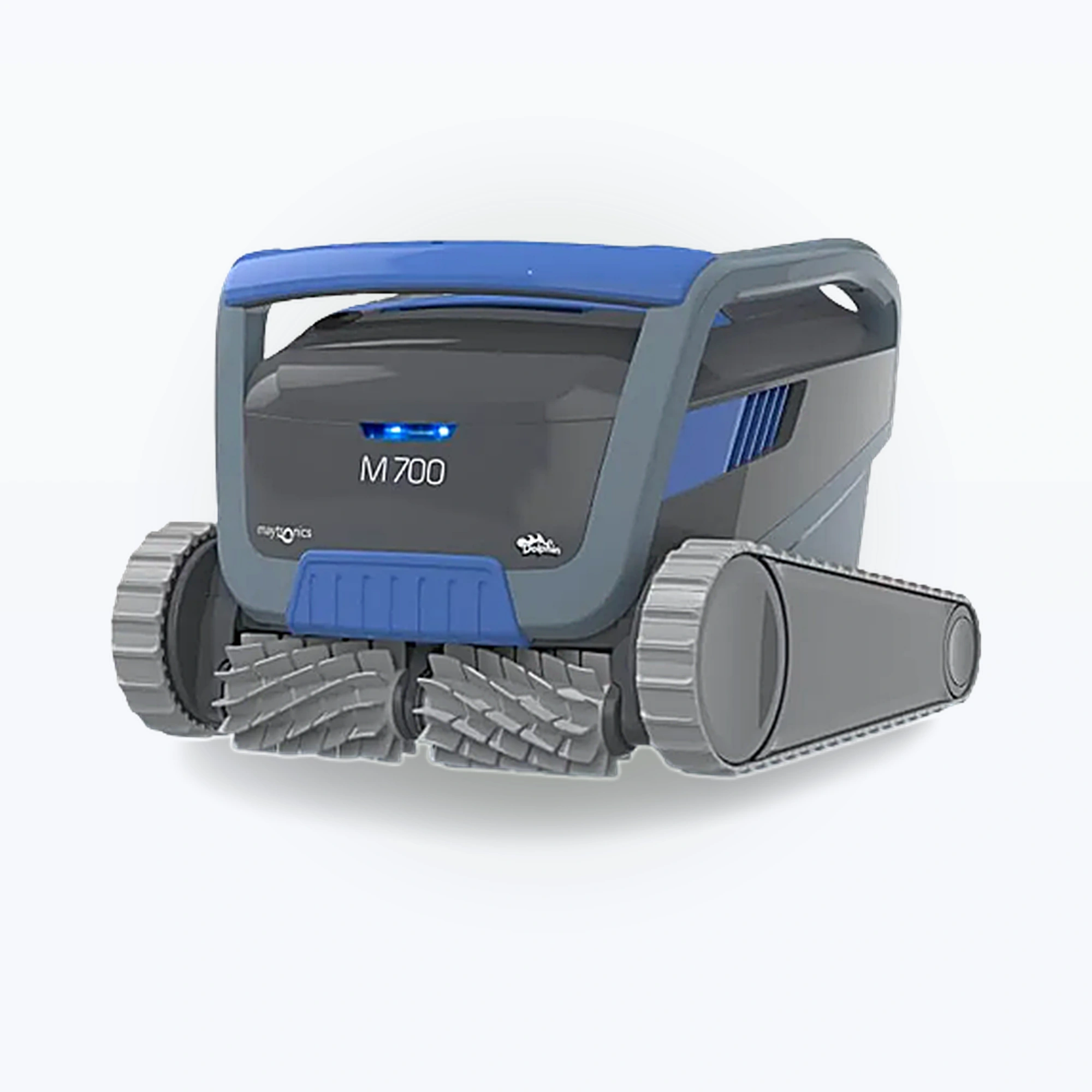 Dolphin M700 mit PVC-Bürsten und Caddy