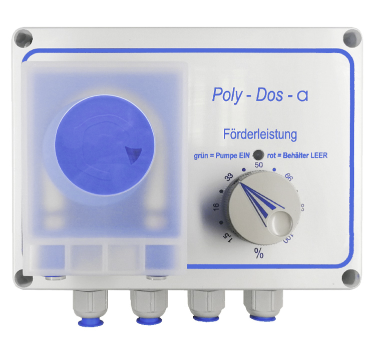 METEC Polydos a - alpha - METEC One - Schlauchpumpe, regelbar 230V/50Hz - ohne Zubehör