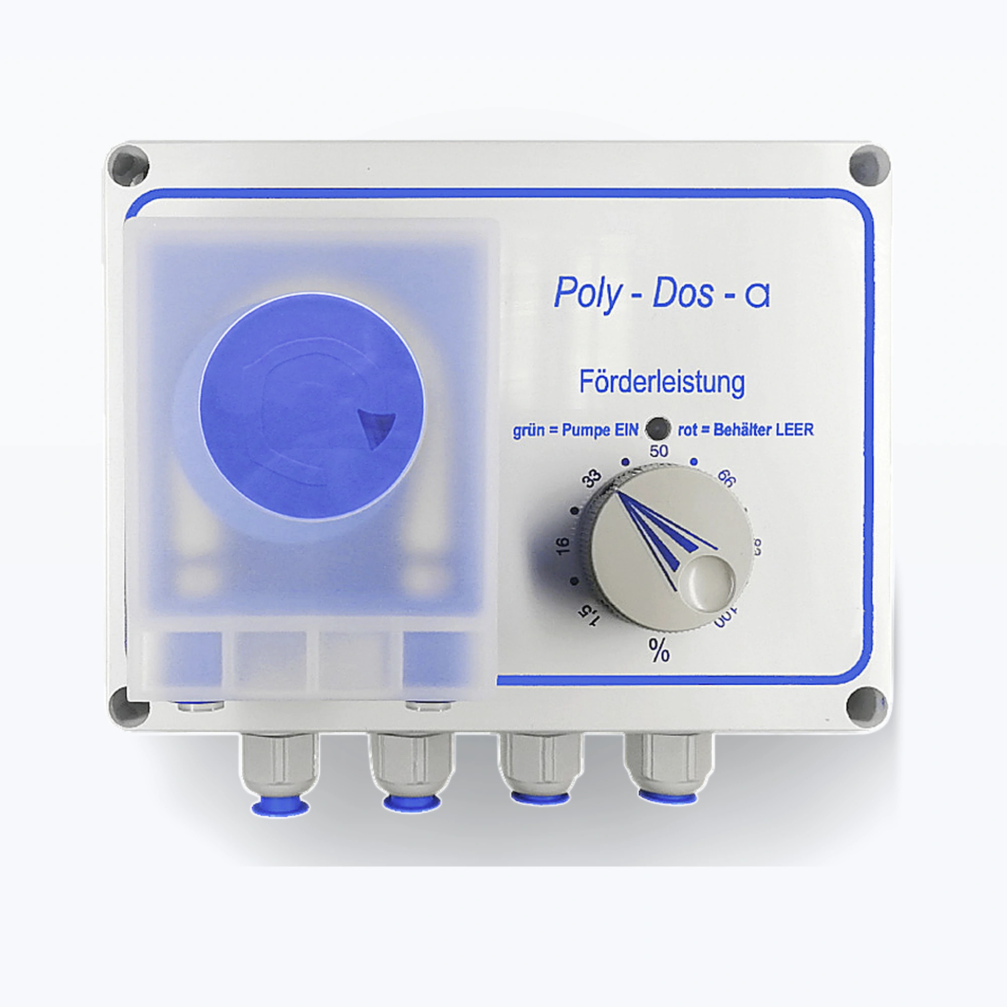 METEC Polydos a - alpha - METEC One - Schlauchpumpe, regelbar 230V/50Hz - ohne Zubehör